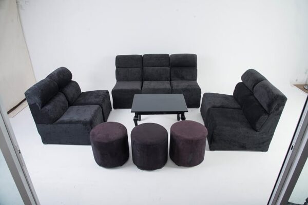 Sala Lounge Black Trendy
