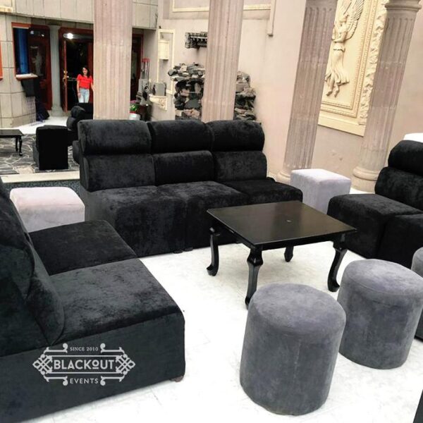 Sala Lounge Black Trendy