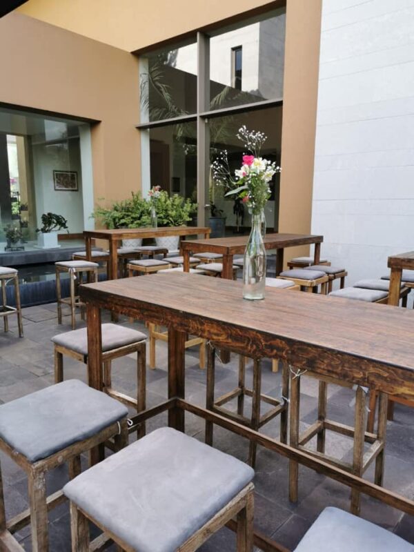 Periquera Vintage Caoba 8 personas